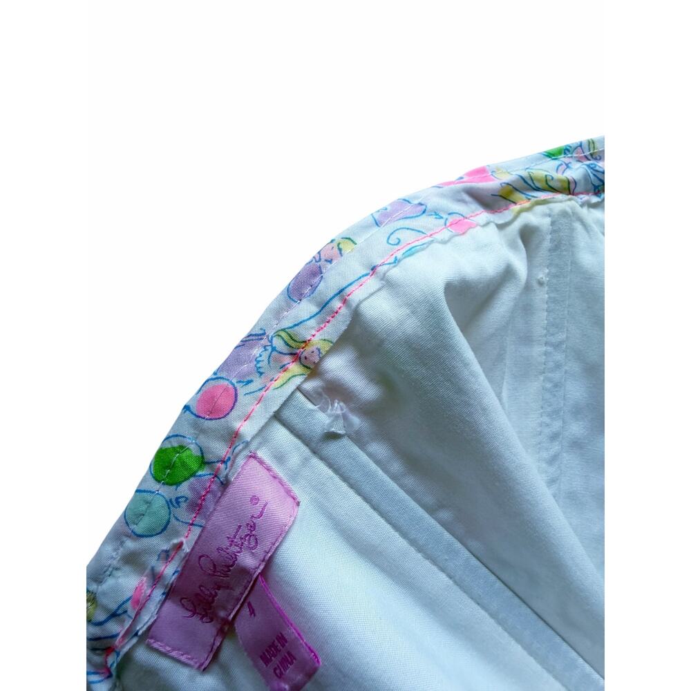 Lilly Pulitzer Pop Lowe Girls Balloons Strapless Dress Size 4 - Picture 12 of 14